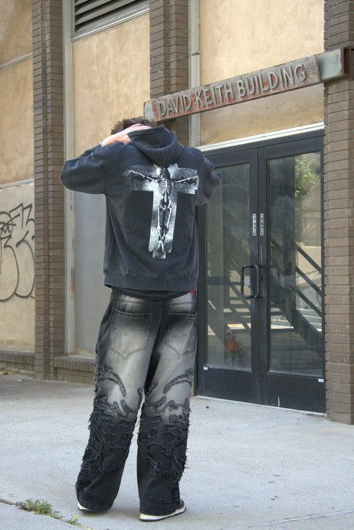 PLS CROSS HEAVYWEIGHT HOODIE